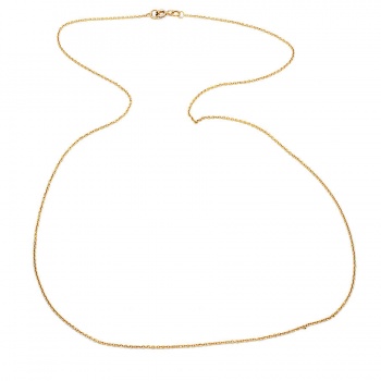 9ct gold 22 inch trace Chain